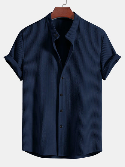 Porto Cervo Textured Shirt - Modern, Sophisticated Texture for Everyday Style