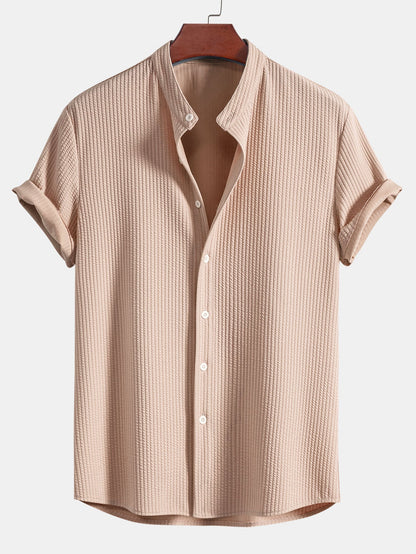 Porto Cervo Textured Shirt - Modern, Sophisticated Texture for Everyday Style