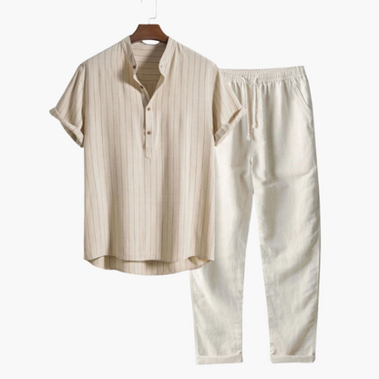 Palm Beach Summer Outfit Set — Effortless Beach-Day Style