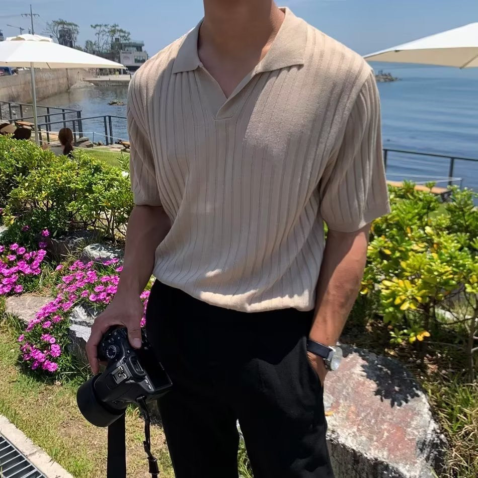 CHUNCHEON Casual Polo Shirt - Effortless Everyday Style