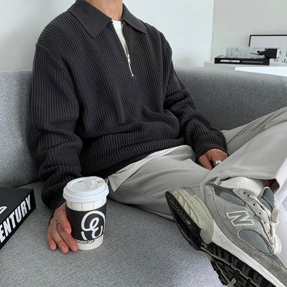 RASON Zip-Up Sweater - Cozy & Stylish