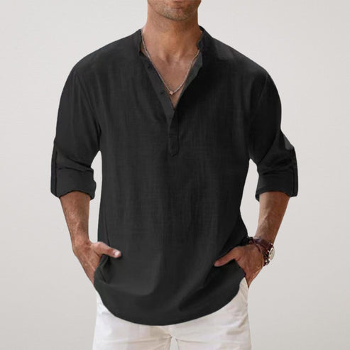 Capri Linen Summer Shirt - Lightweight, Breezy Comfort for Sunny Days