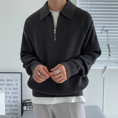 RASON Zip-Up Sweater - Cozy & Stylish