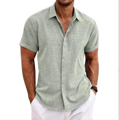 MIAMI Linen Short-Sleeve Shirt