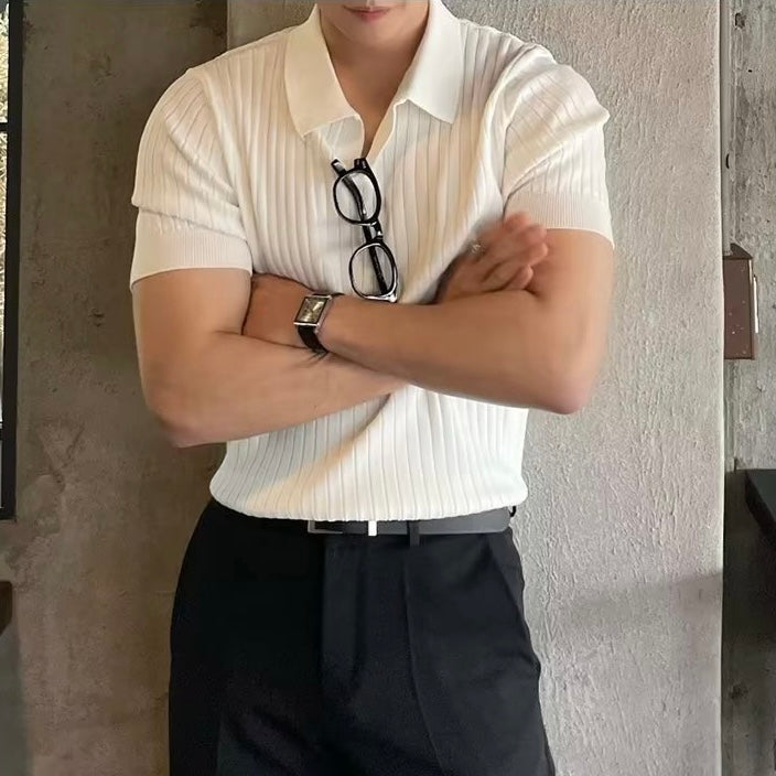 CHUNCHEON Casual Polo Shirt - Effortless Everyday Style