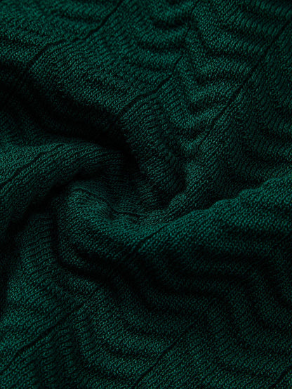 Ascot Knit Polo Shirt - Soft Knit, Modern Everyday Style