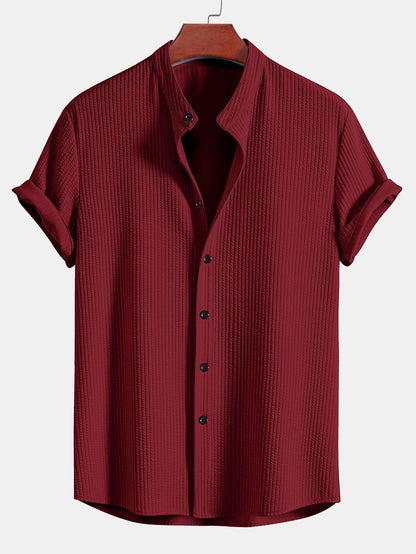 Porto Cervo Textured Shirt - Modern, Sophisticated Texture for Everyday Style