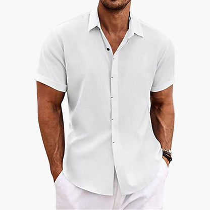 MIAMI Linen Short-Sleeve Shirt