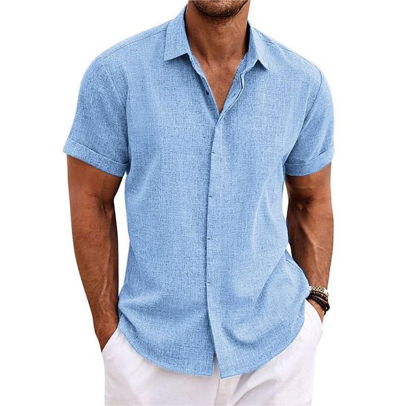 MIAMI Linen Short-Sleeve Shirt