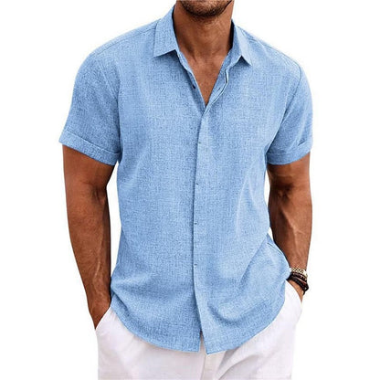 MIAMI Linen Short-Sleeve Shirt