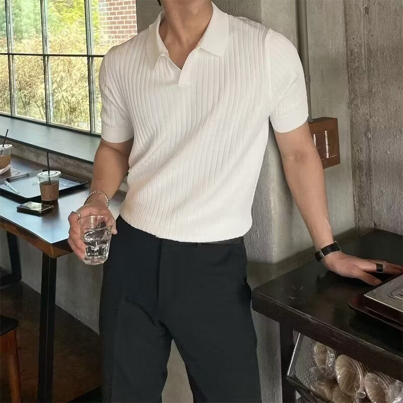 CHUNCHEON Casual Polo Shirt - Effortless Everyday Style