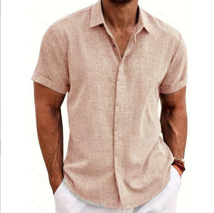 MIAMI Linen Short-Sleeve Shirt