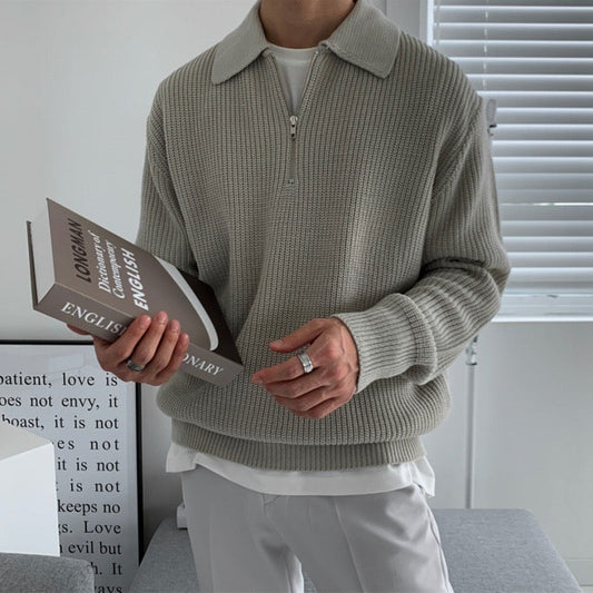 RASON Zip-Up Sweater - Cozy & Stylish