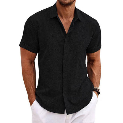 MIAMI Linen Short-Sleeve Shirt