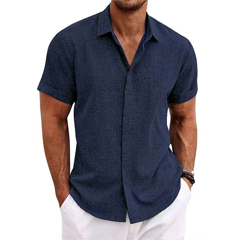 MIAMI Linen Short-Sleeve Shirt