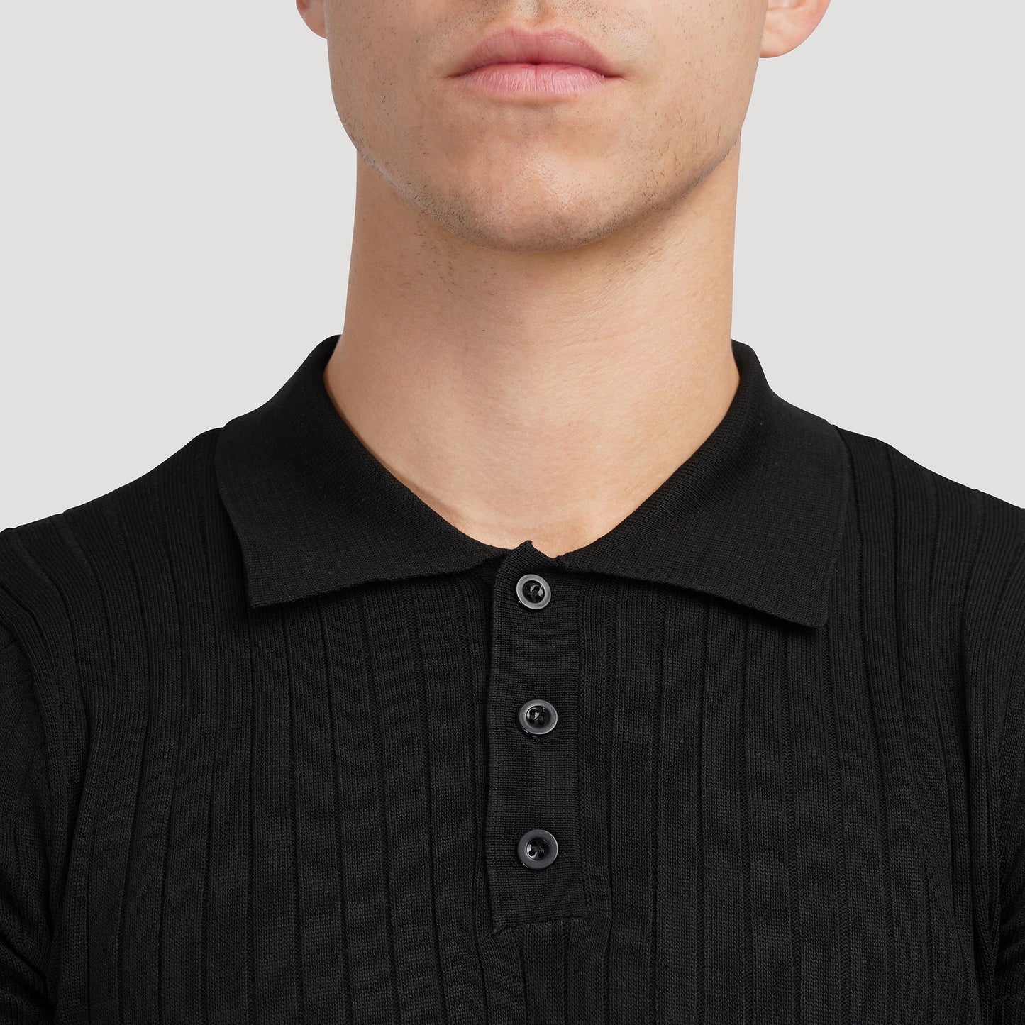 GIMCHEON Knitted Polo Shirt - Premium Knit, Classic Style for Everyday Wear