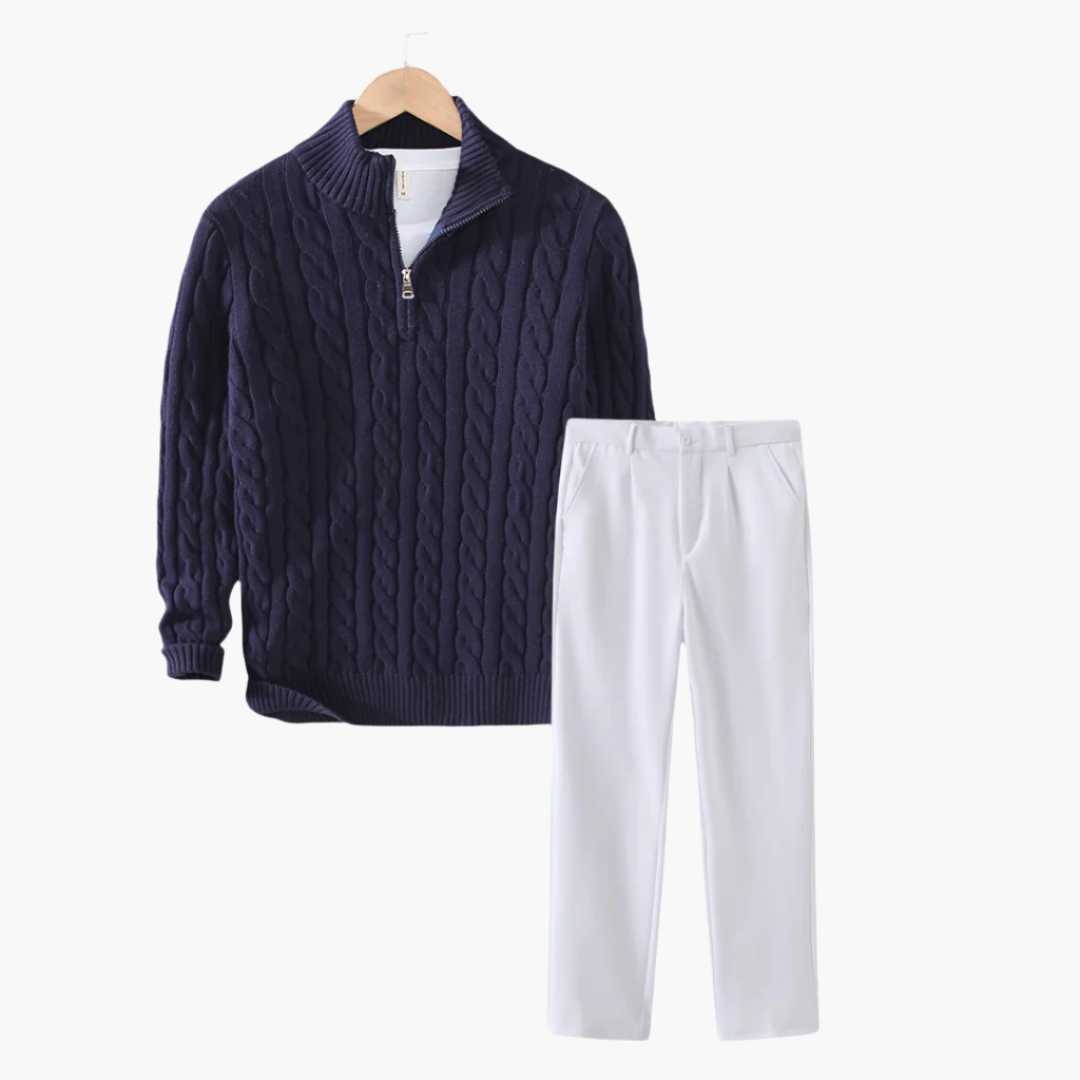 Chic Winter Polo Brunch Outfit