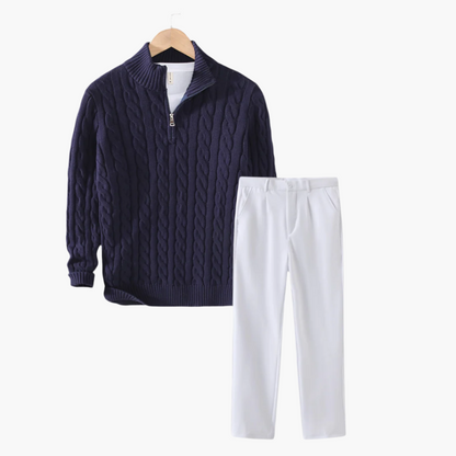 Chic Winter Polo Brunch Outfit