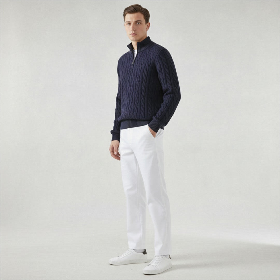 Chic Winter Polo Brunch Outfit