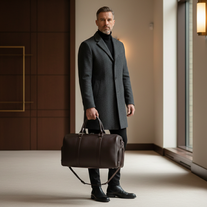 Executive Weekender Duffle Bag – Premium Travel Companion