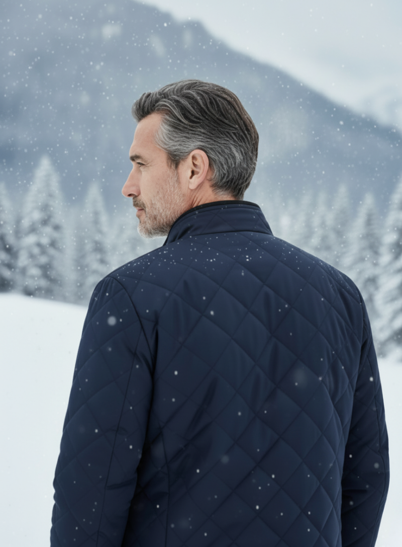 ST. MORITZ Quilted Winter Jacket – Warm, Insulated Outerwear with Stylish Quilting