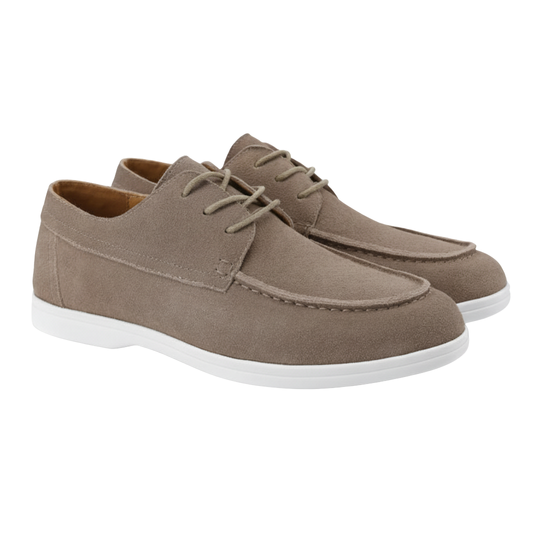 Premium Suede Lace-Up Shoes