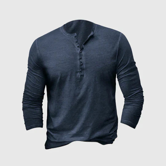 WINDSOR Henley Shirt - Timeless Comfort & Style