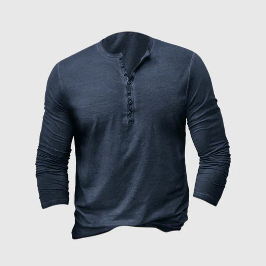 WINDSOR Henley Shirt - Timeless Comfort & Style