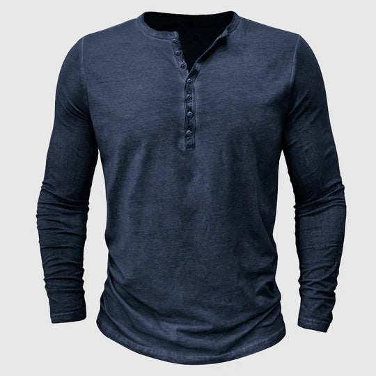 WINDSOR Henley Shirt - Timeless Comfort & Style