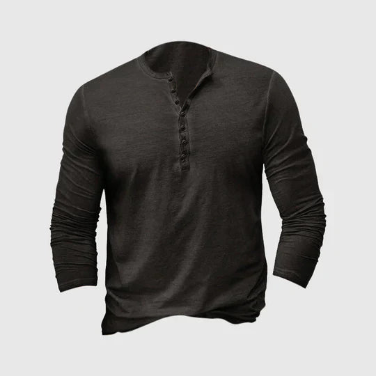 WINDSOR Henley Shirt - Timeless Comfort & Style
