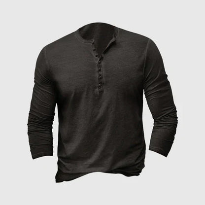 WINDSOR Henley Shirt - Timeless Comfort & Style