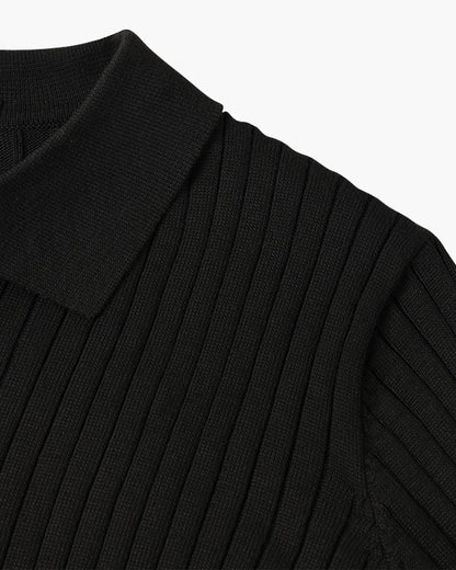SUWON V-Neck Polo Shirt - Classic Comfort, Everyday Style