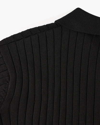 SUWON V-Neck Polo Shirt - Classic Comfort, Everyday Style