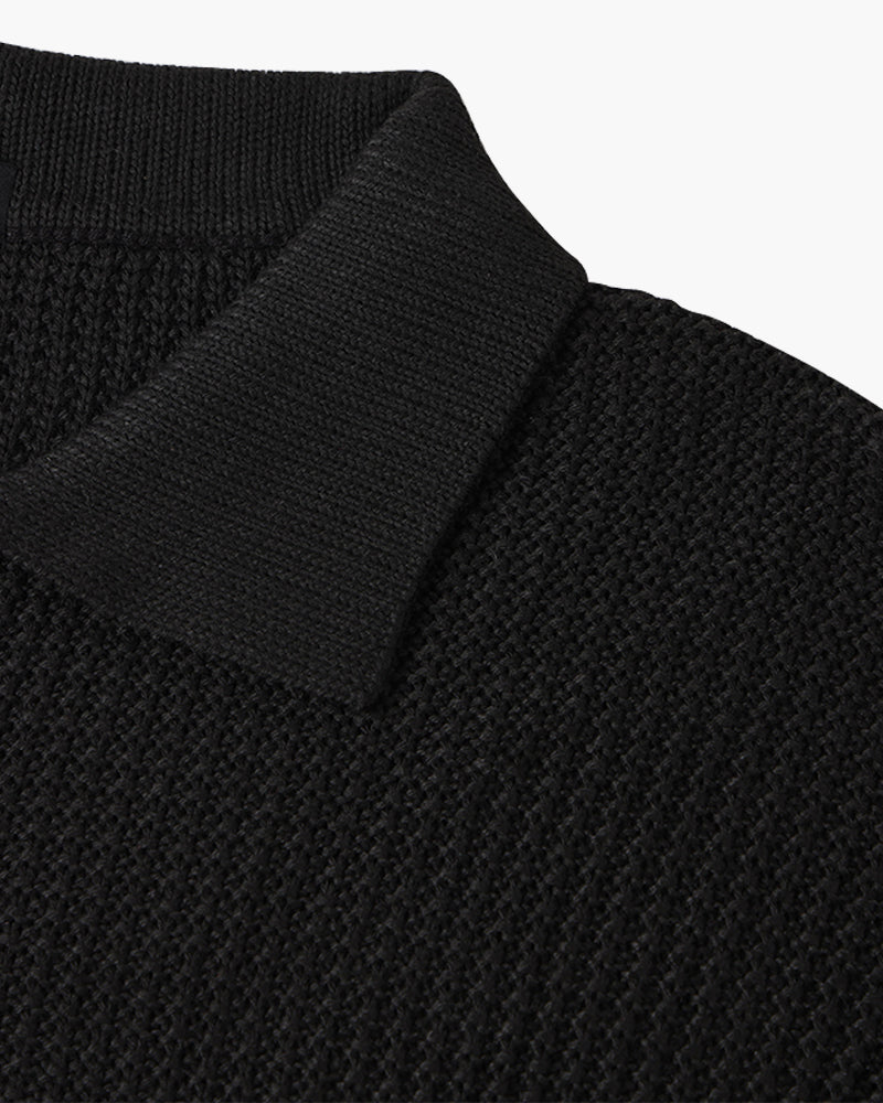 Gongju Zip-Up Knit Sweater