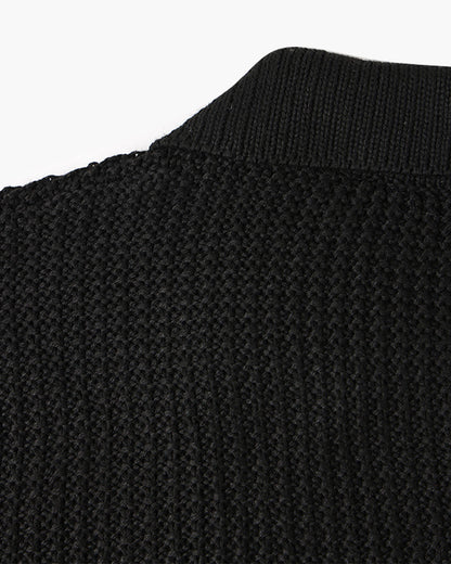 Gongju Zip-Up Knit Sweater