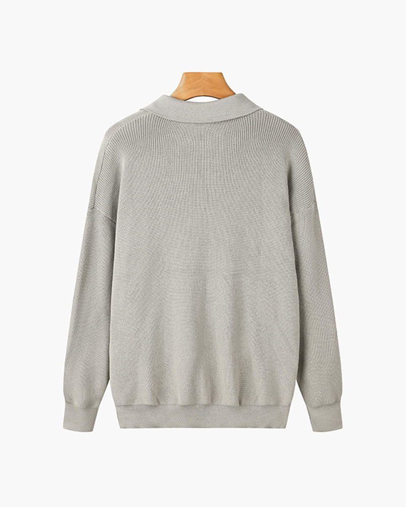 RASON Zip-Up Sweater - Cozy & Stylish