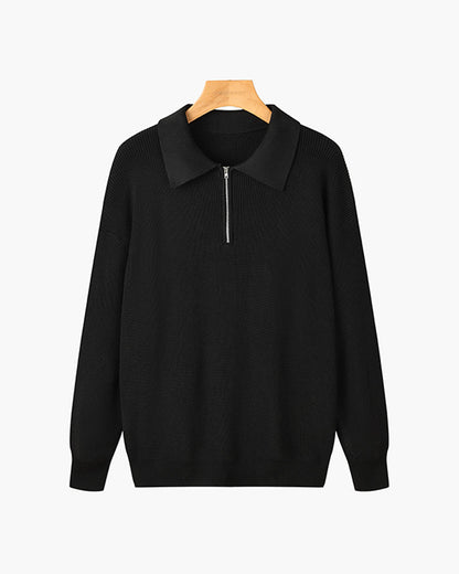 RASON Zip-Up Sweater - Cozy & Stylish