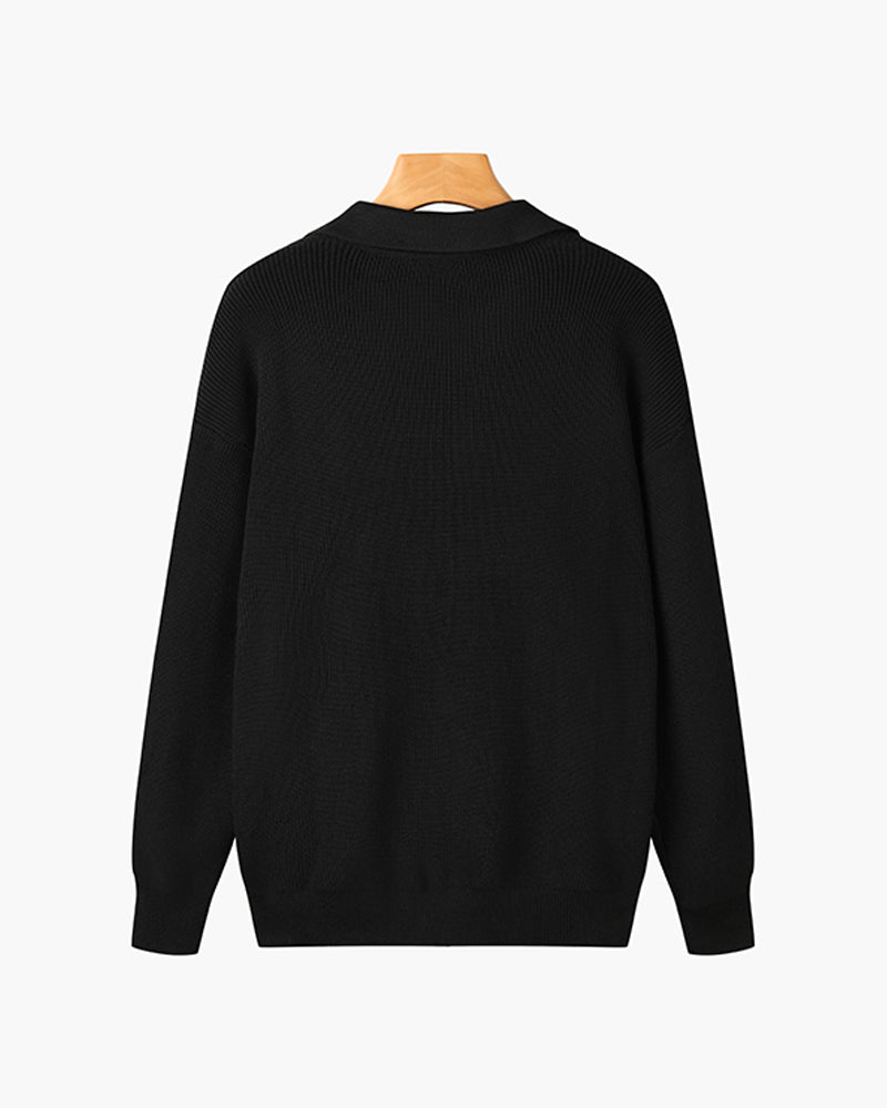 RASON Zip-Up Sweater - Cozy & Stylish