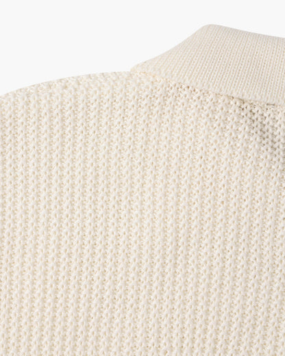 Gongju Zip-Up Knit Sweater