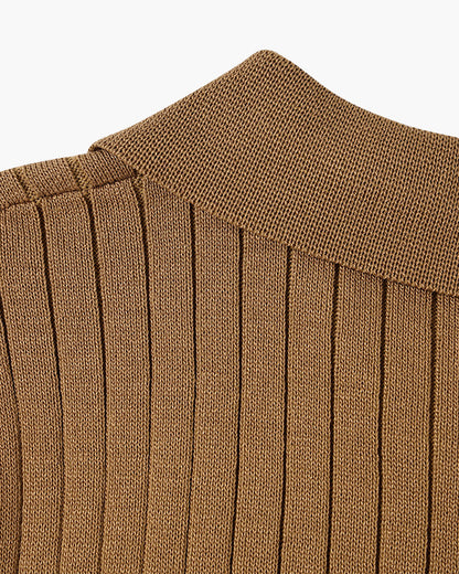GIMCHEON Knitted Polo Shirt - Premium Knit, Classic Style for Everyday Wear