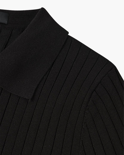 GIMCHEON Knitted Polo Shirt - Premium Knit, Classic Style for Everyday Wear