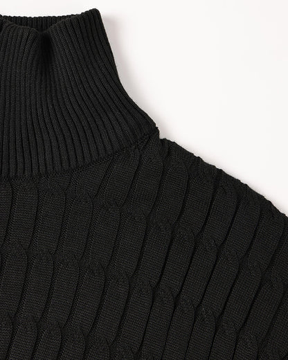 GWANGJU Cozy Half-Zip Knit Sweater - Versatile Everyday Layer