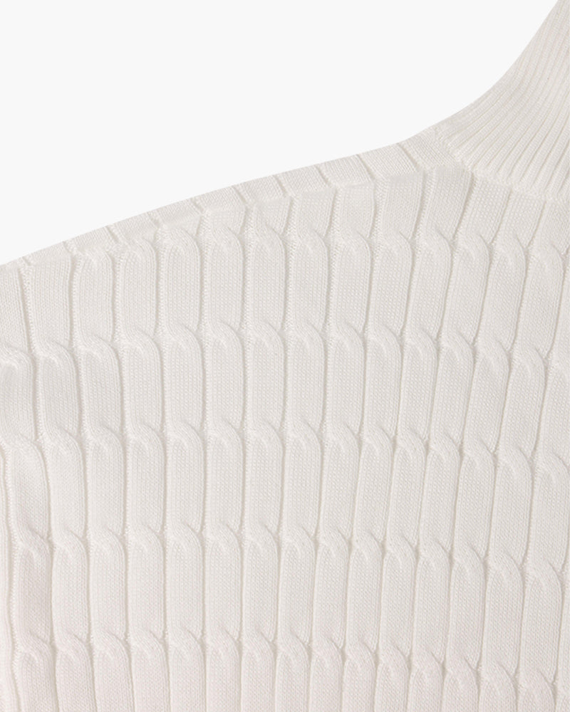 GWANGJU Cozy Half-Zip Knit Sweater - Versatile Everyday Layer