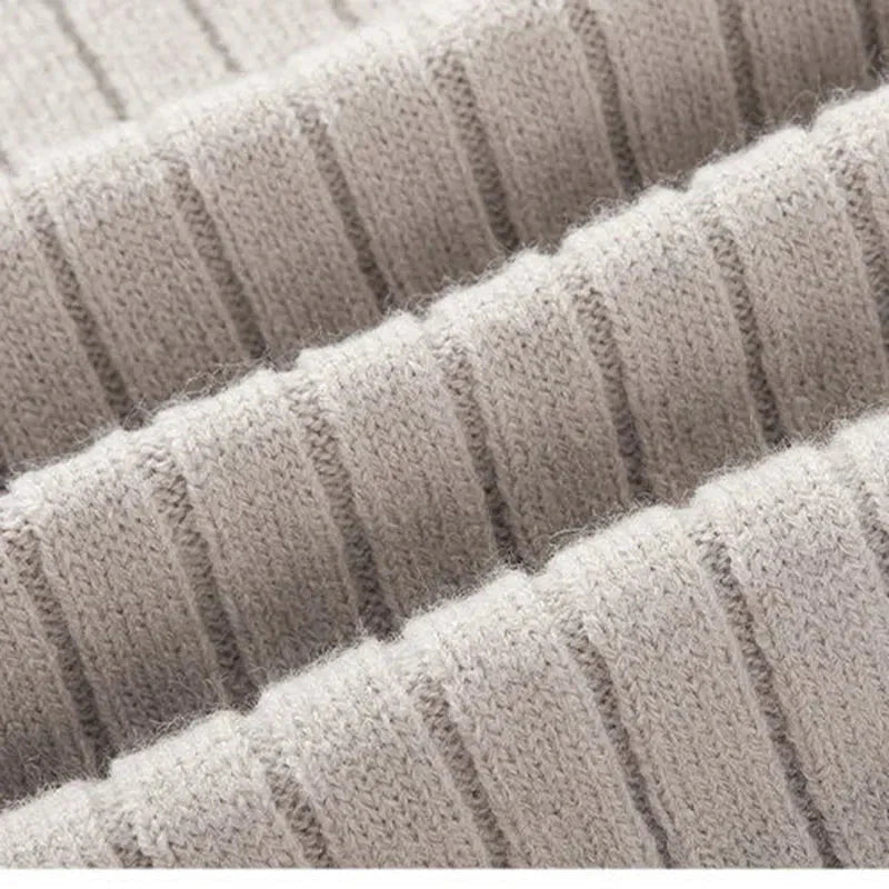 ZERMATT High-Collar Half-Zip Knit Sweater
