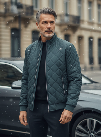 ST. MORITZ Quilted Winter Jacket – Warm, Insulated Outerwear with Stylish Quilting