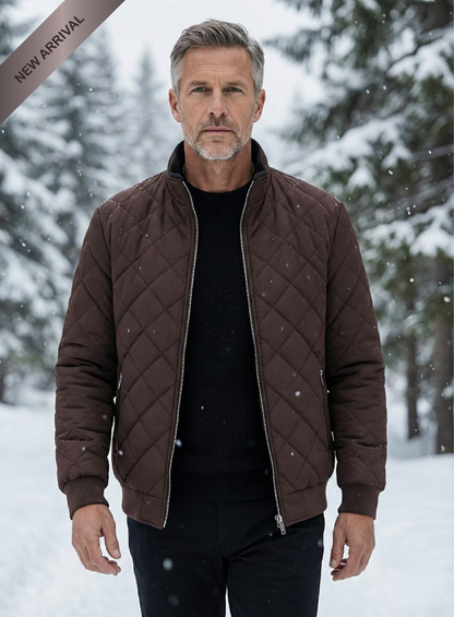 ST. MORITZ Quilted Winter Jacket – Warm, Insulated Outerwear with Stylish Quilting