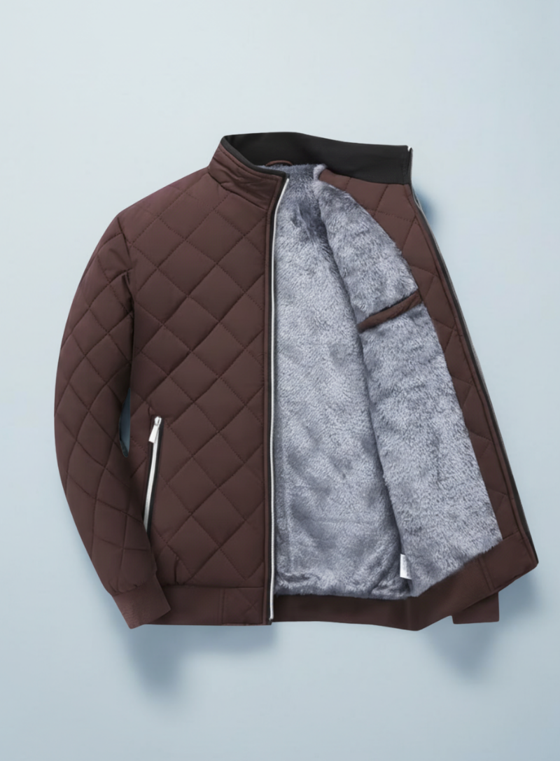 ST. MORITZ Quilted Winter Jacket – Warm, Insulated Outerwear with Stylish Quilting