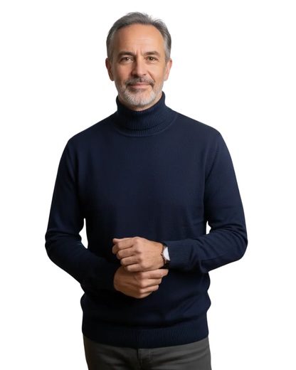 Monte Carlo Luxurious Cashmere Turtleneck Sweater