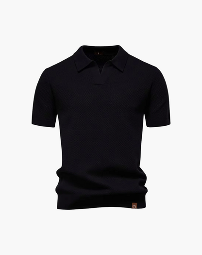 CAPRI V-Neck Polo Shirt - Effortless Style and All-Day Comfort