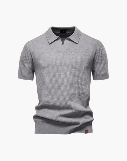 CAPRI V-Neck Polo Shirt - Effortless Style and All-Day Comfort